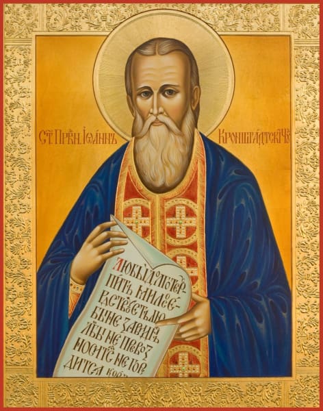 St. John Kronstadt - Icons