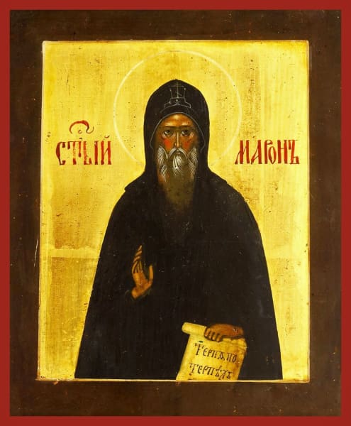 St. Maron Hermit Of Syria - Icons