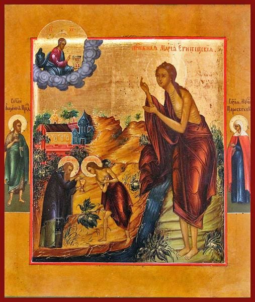 St. Mary Of Egypt - Icons