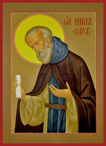 St. Nilus Of Sora - Icons
