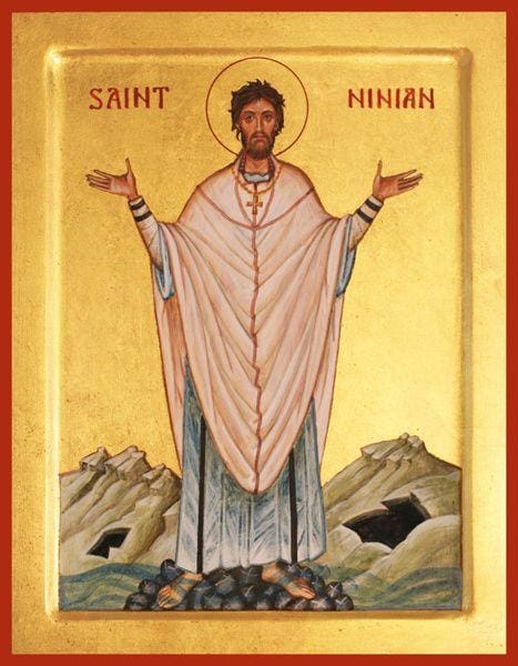 St. Ninian Of Scotland - Icons
