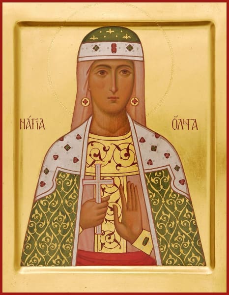 St. Olga Of Minsk - Icons