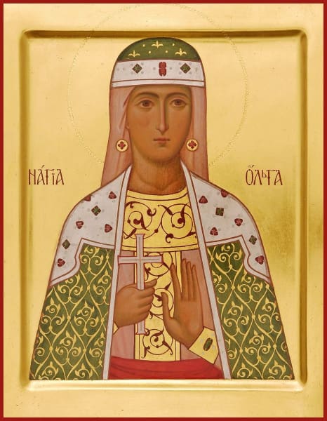 St. Olga Of Minsk - Icons