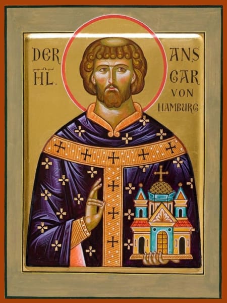 St. Oscar Of Hamburg - Icons