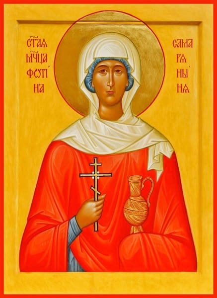 St. Photini The Smaritian - Icons