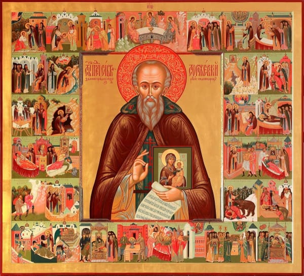 St. Sabbas Of Storozhev - Icons