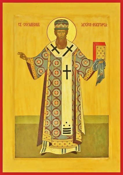 St. Seraphon Of Novogorod - Icons