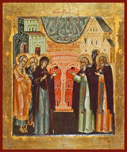 Load image into Gallery viewer, St. Sergius Of Radonezh (Mother Of God Appears To St. Sergius) - Icons