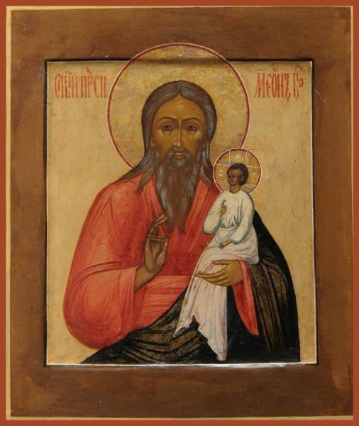 St. Simeon The God Receiver - Icons