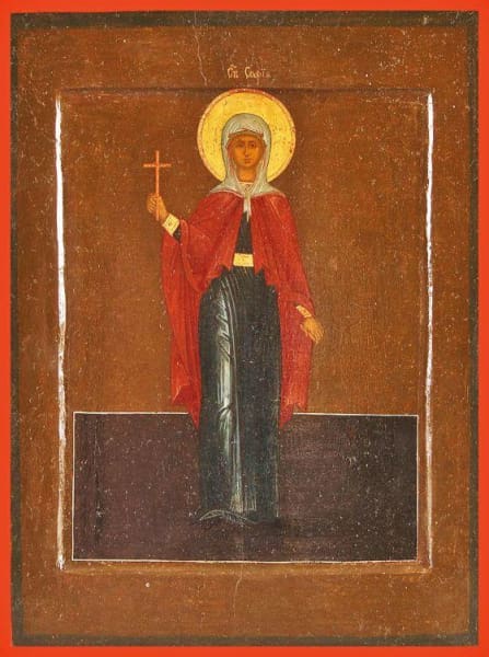 St. Sofia The Martyr - Icons