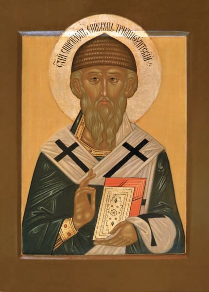 St. Spyridon Of Tremithus - Icons
