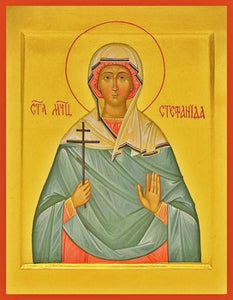 St. Stephanida Of Damascus - Icons