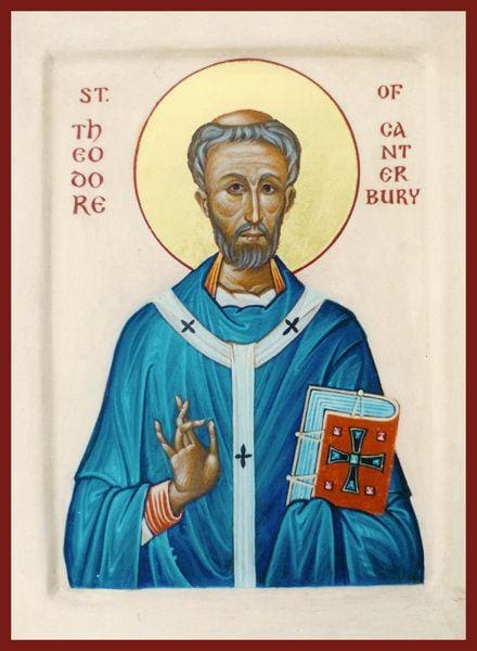 St. Theodore Of Tarsus And Canterbury - Icons