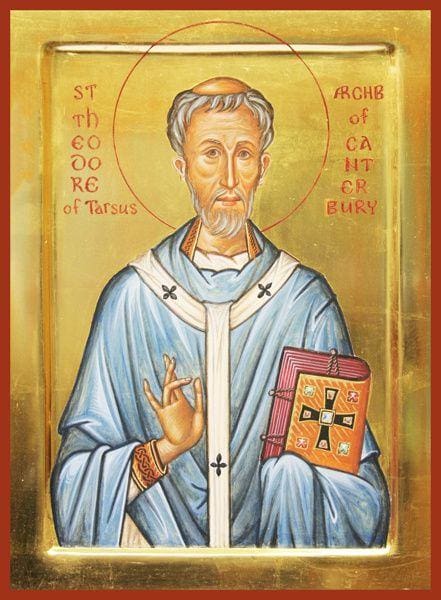 St. Theodore Of Tarsus And Canterbury - Icons