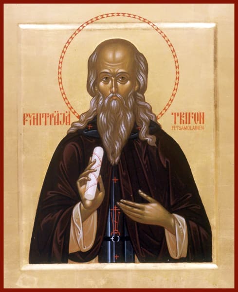 St. Tryphon Petsamolainen - Icons