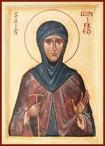 St. Winifred Of Wales - Icons