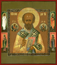 Load image into Gallery viewer, St. Nicholas of Myra Orthodox icon