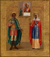 Load image into Gallery viewer, Sts. Andrew Stratilatis And Olga Equal To The Apostles - Icons