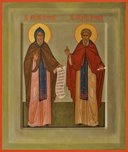 Load image into Gallery viewer, Sts. Anthony And Theodosius Of The Kiev Caves - Icons