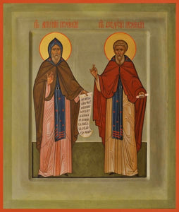 Sts. Anthony And Theodosius Of The Kiev Caves - Icons