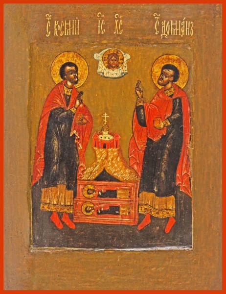 Sts. Cosmos And Damien - Icons