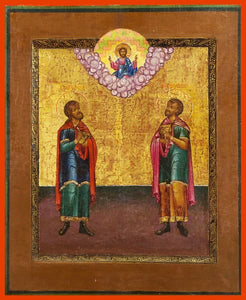 Sts. Cosmos And Damien - Icons