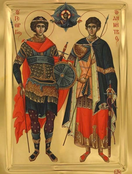 Sts. George And Demetrius - Icons