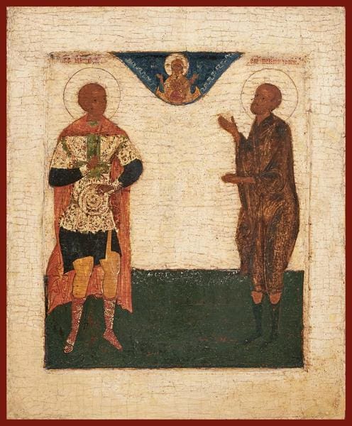 Sts. George The Great Martyr And Procopius Of Ustiug - Icons