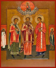 Load image into Gallery viewer, Sts. Gourius Samon And Abib - Icons