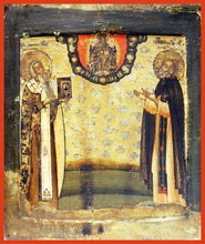 Load image into Gallery viewer, Sts. Harlambos And Gregory The Dialogist - Icons