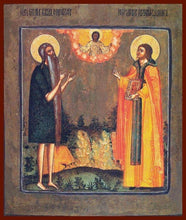 Load image into Gallery viewer, Sts. Paul Of Thebes And John The Hut Dweller - Icons