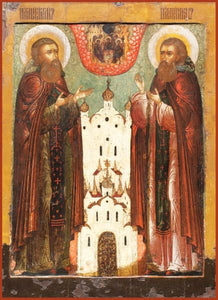 Sts. Sergius And Nikon Of Radonezh - Icons