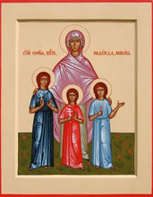 Load image into Gallery viewer, Sts. Sofia Faith Hope And Love - Icons