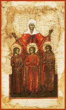 Load image into Gallery viewer, Sts. Sofia Faith Hope And Love - Icons