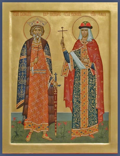 Sts. Vladimir And Olga - Icons