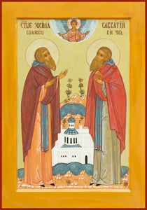 Sts. Zosimas And Sabbatius Of Solovki - Icons