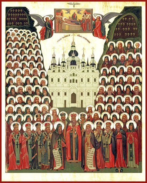 Synaxis Of Kiev Caves Saints - Icons