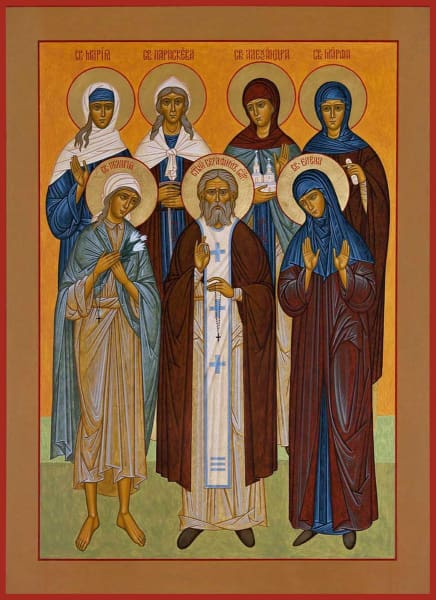 Synaxis Of The Saints Of Diveyevo - Icons