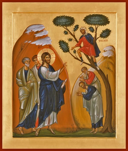 The Calling Of Zacchaeus - Icons