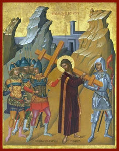 The Carrying Of The Cross To Golgotha - Icons