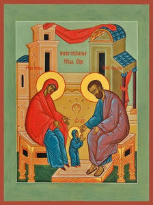 The First Steps Of The Mother Of God - Icons