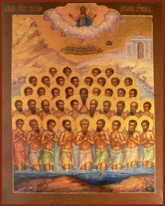 The Forty Martyrs Of Sebaste - Icons