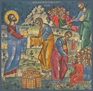 The Miracle Of The Loaves And Fishes - Icons