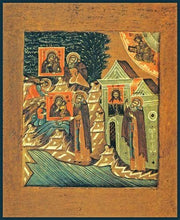 Load image into Gallery viewer, The Miracle Of The Mother Of God To St. Abramius Of Galich - Icons