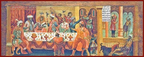 The Rich Man And Lazarus - Icons