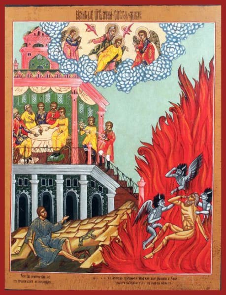 The Rich Man And Lazarus - Icons