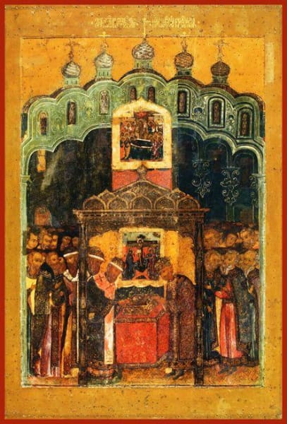 The Translation Of The Lords Robe To The Assumption Cathedral In The Moscow Kremlin - Icons
