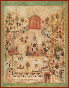 The Monastery of St. Sabbatius of Tver Orthodox Icon