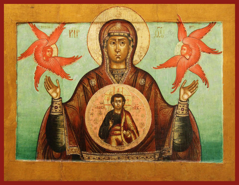 theotokos of sign orthodox icon