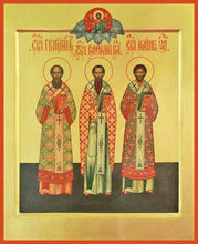 Load image into Gallery viewer, Three Holy Hierarchs - Icons